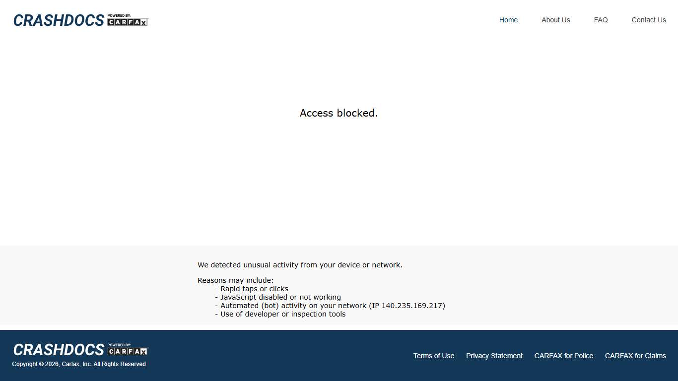 Welcome | CRASHDOCS.org